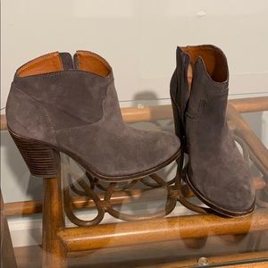 Lucky suede booties